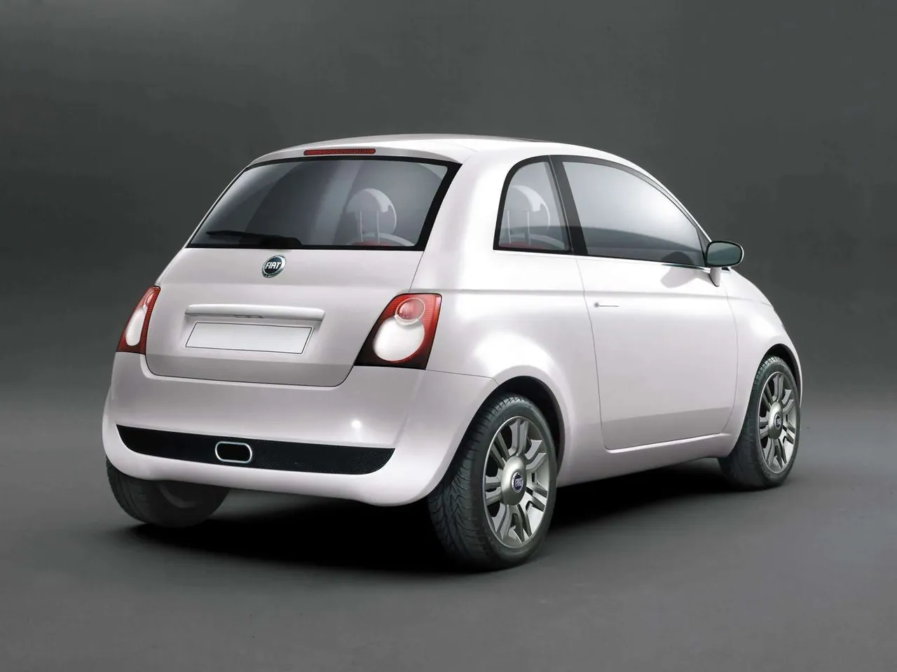 Fiat Trepiuno Concept (2004) – zadní tříčtvrteční pohled