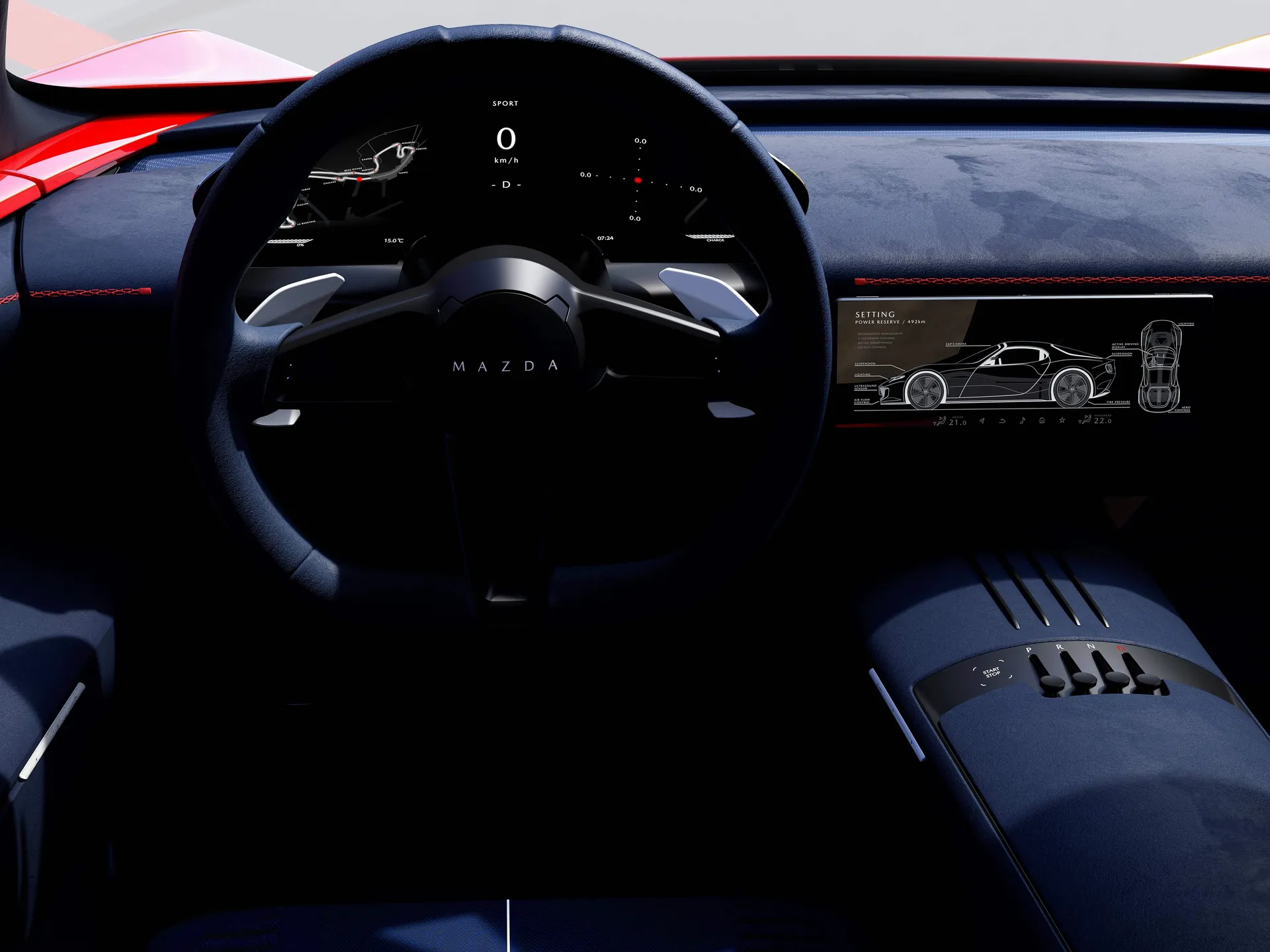 Mazda Iconic SP Concept (2023) – interiér