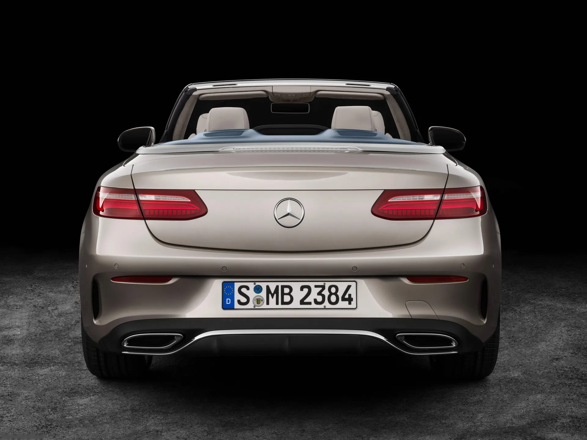 Mercedes-Benz E-Class Cabriolet (2018) – zezadu