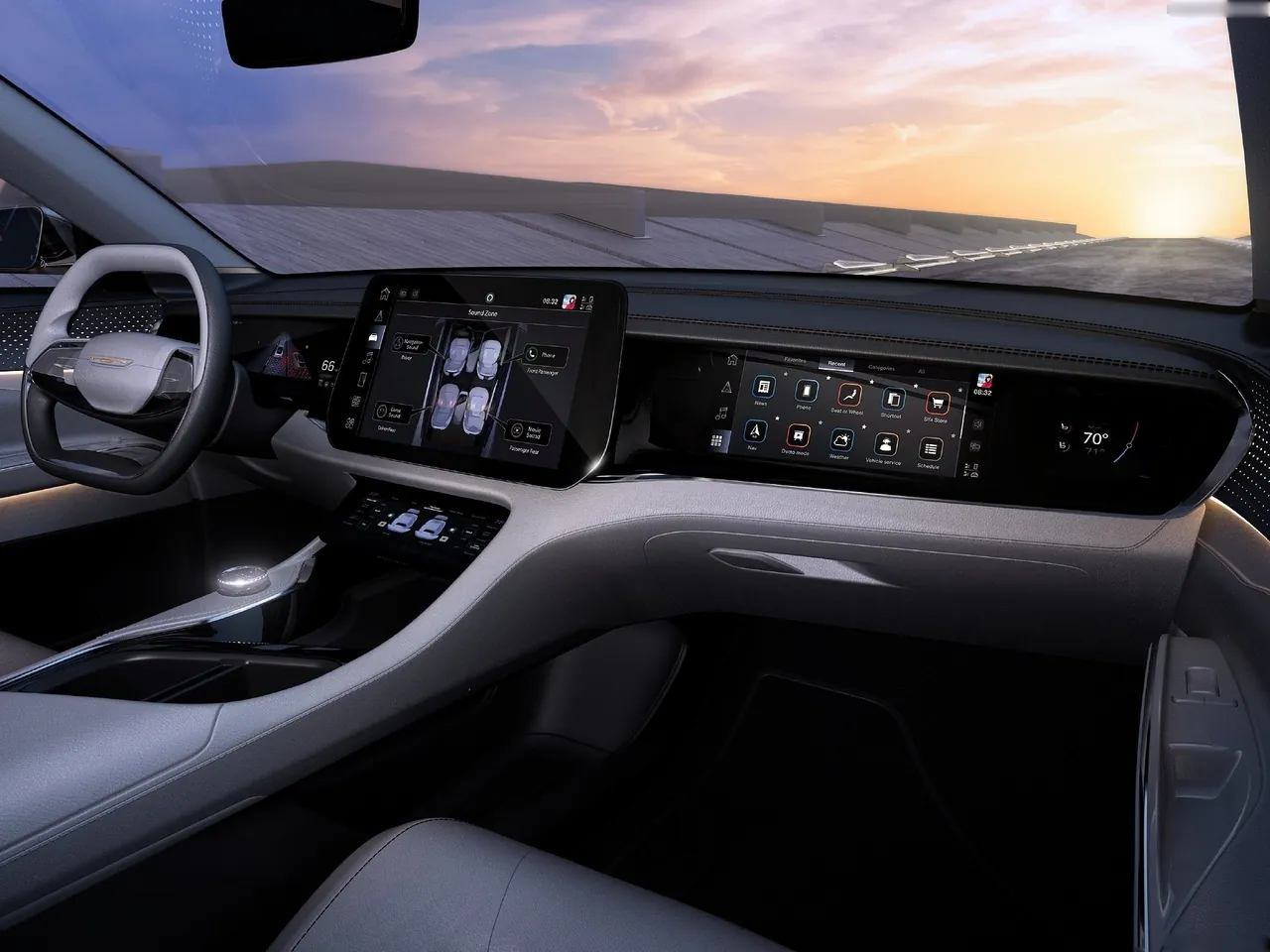 Chrysler Airflow Graphite Concept (2022) – interiér