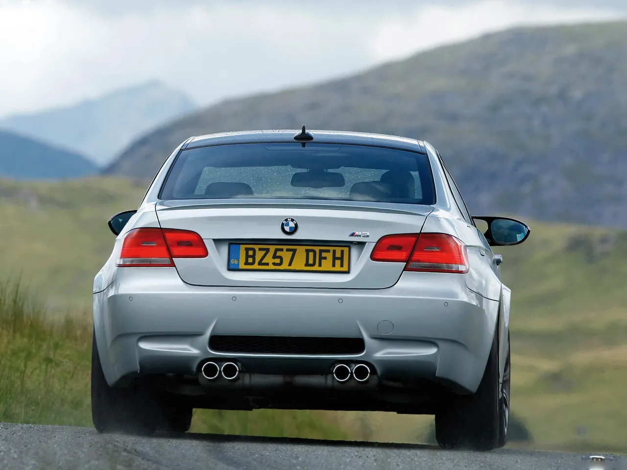 BMW M3 Coupe [UK] (2008) - Rear