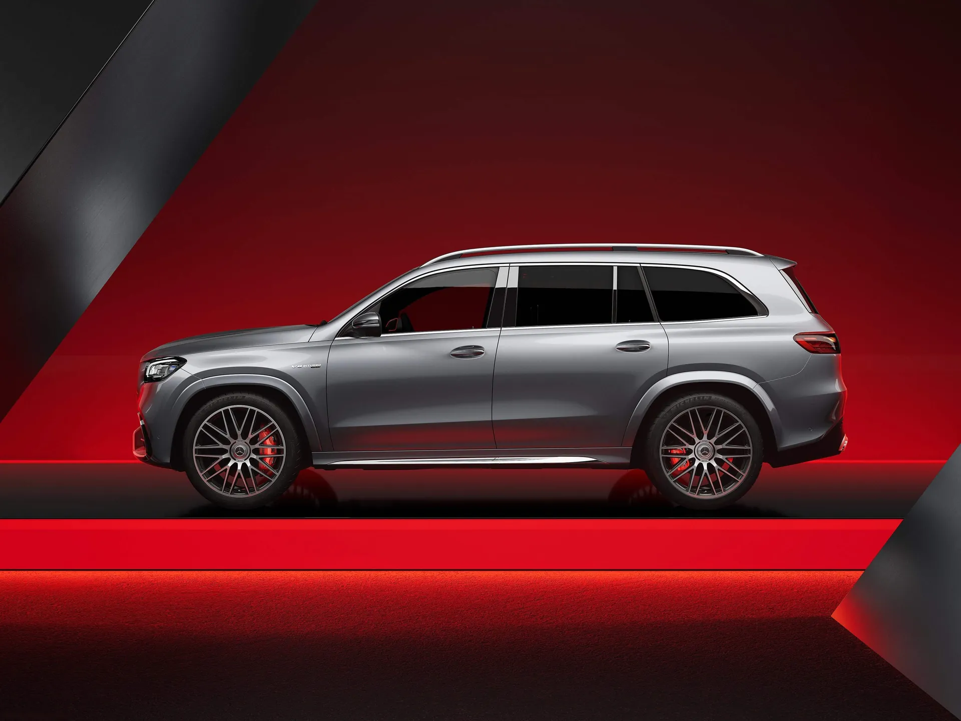 Mercedes-Benz GLS63 AMG (2024) - Side Profile