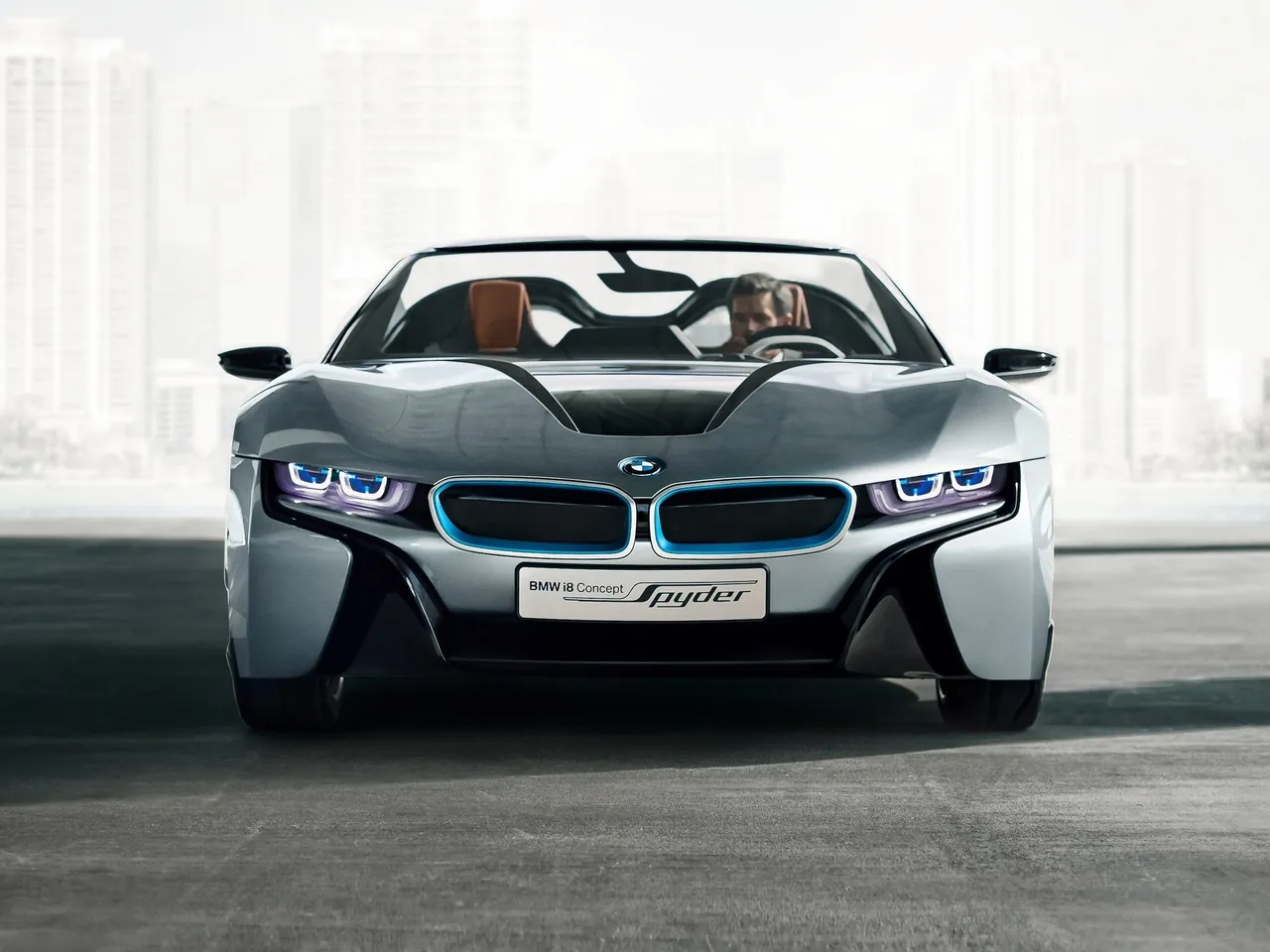 BMW i8 Spyder Concept (2012) – zepředu