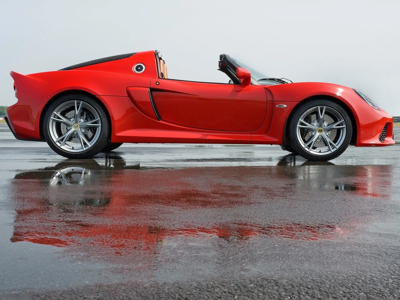 Lotus Exige S Roadster (2013) – boční profil