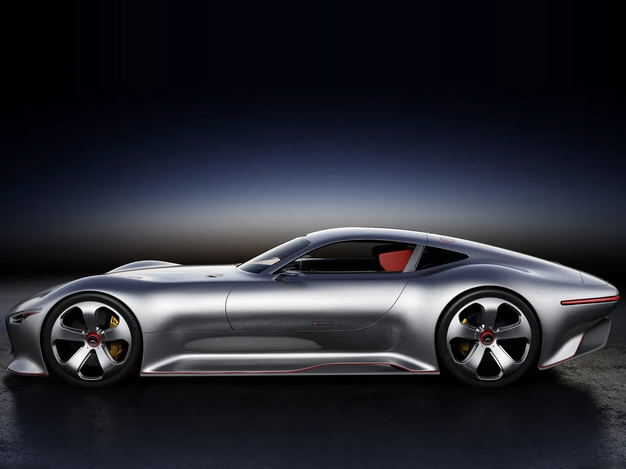 Mercedes-Benz Vision Gran Turismo Concept (2013) – boční profil