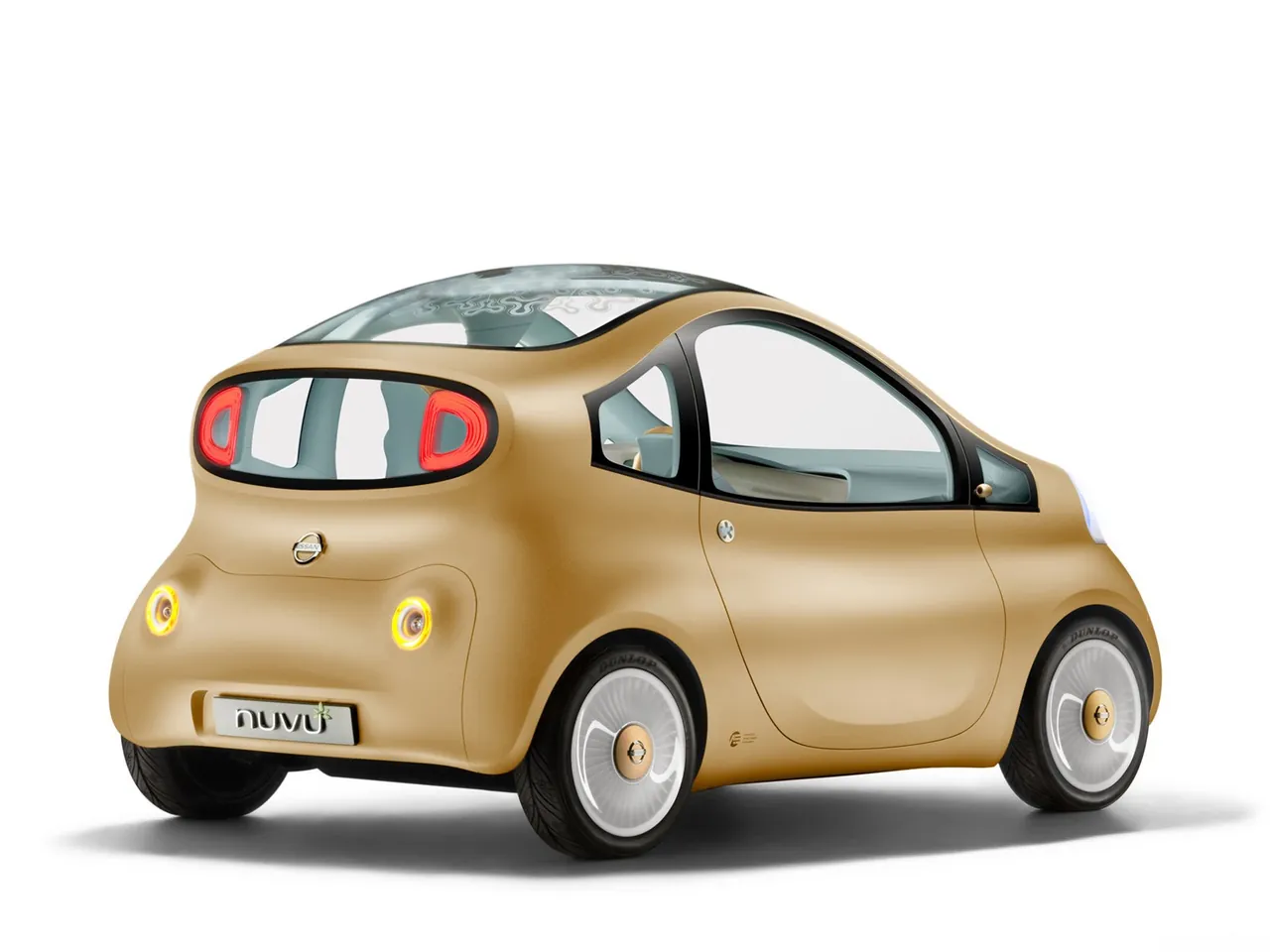 Nissan Nuvu Concept (2008) – zadní tříčtvrteční pohled