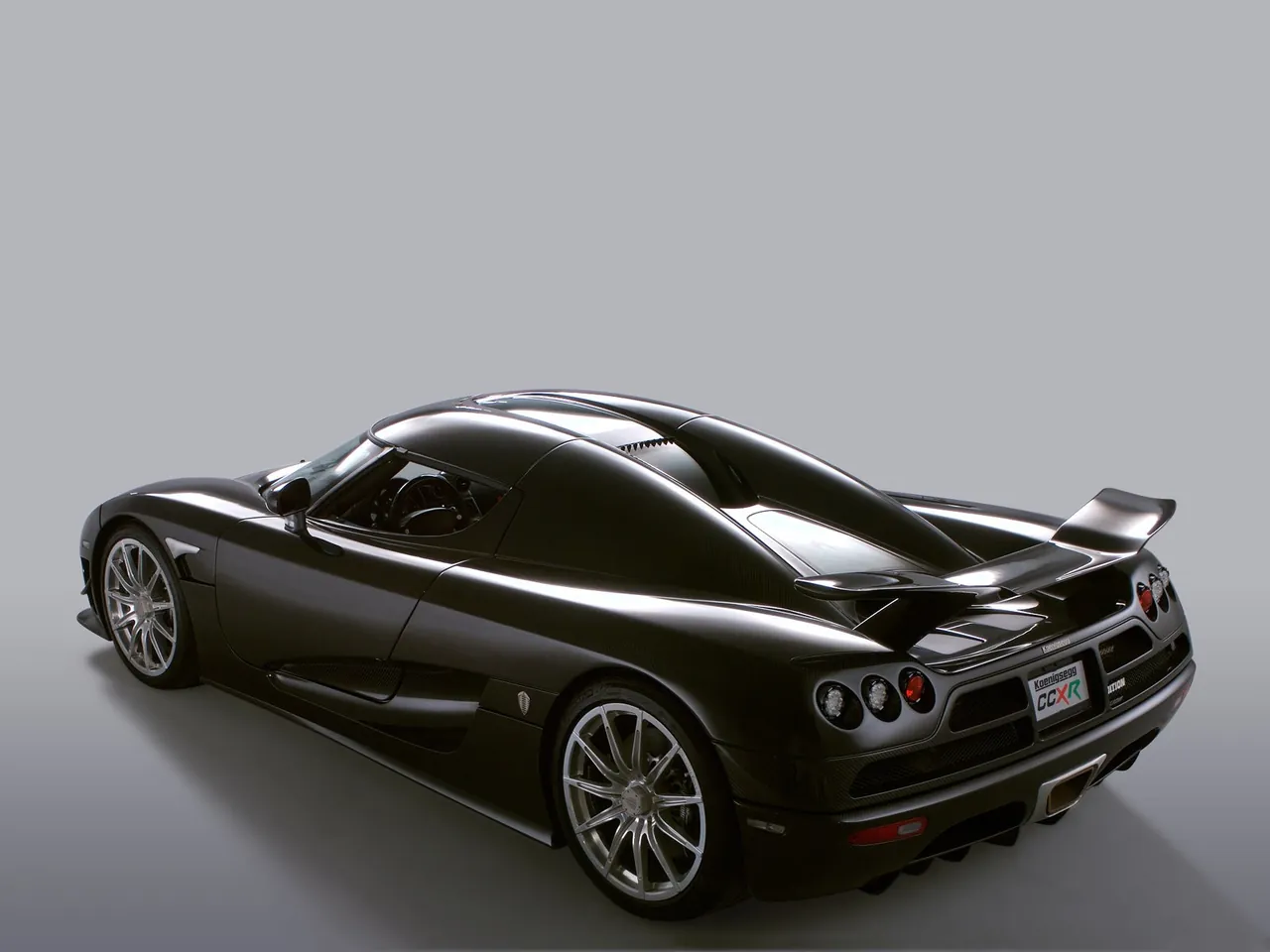 Koenigsegg CCXR Edition (2008) – zadní tříčtvrteční pohled