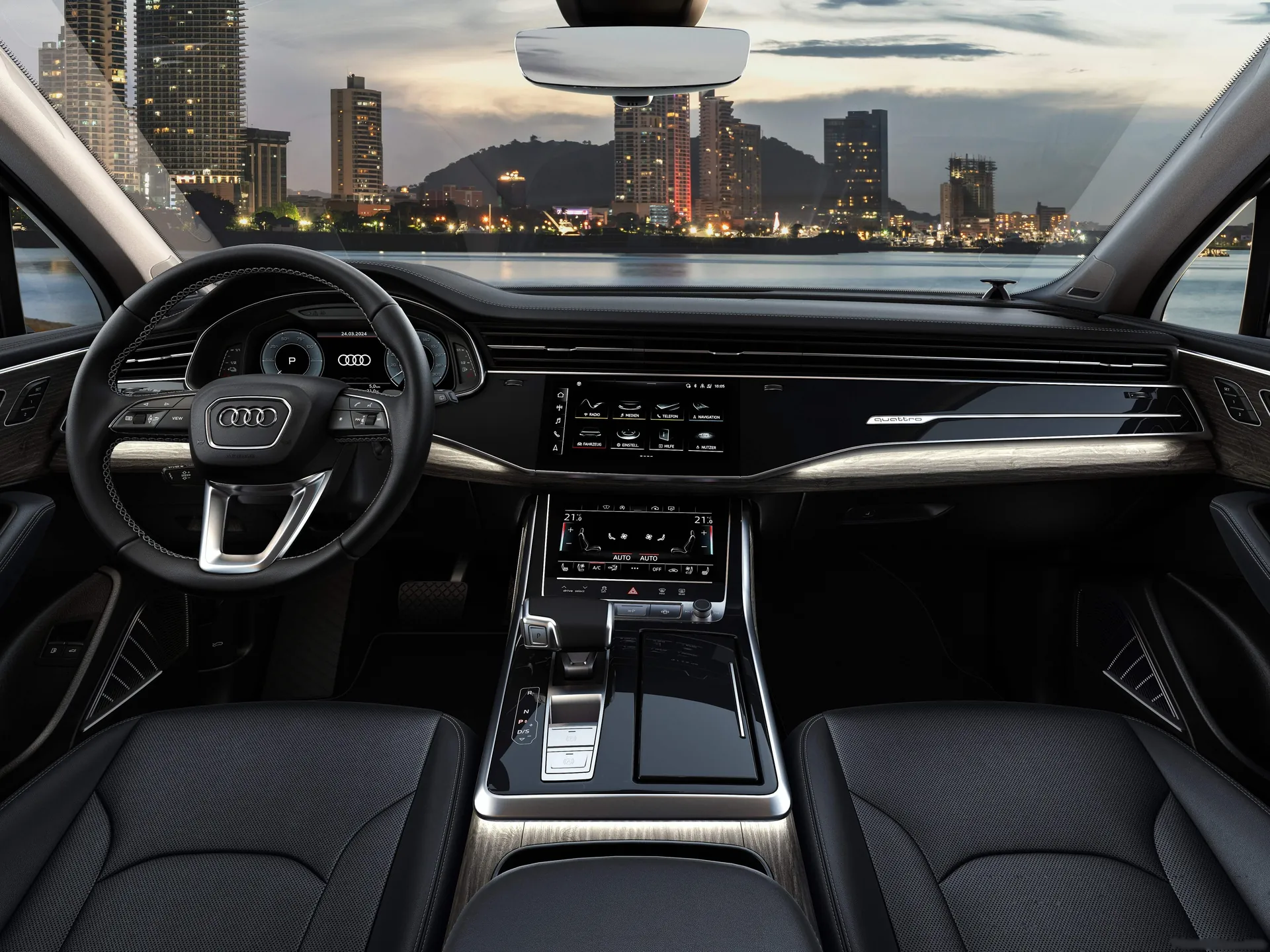 Audi Q7 TFSI e quattro (2024) – interiér