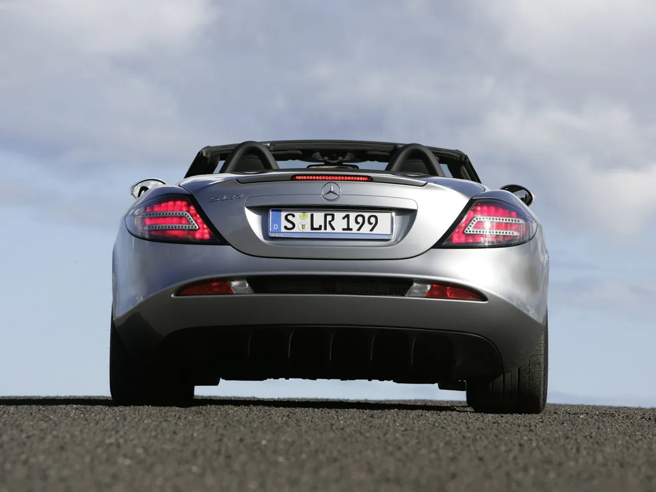 Mercedes-Benz SLR McLaren Roadster (2008) – zezadu