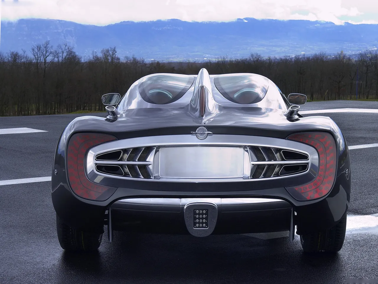 Spyker C12 Zagato (2007) – zezadu