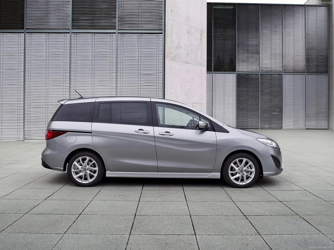 Mazda 5 (2013) – boční profil
