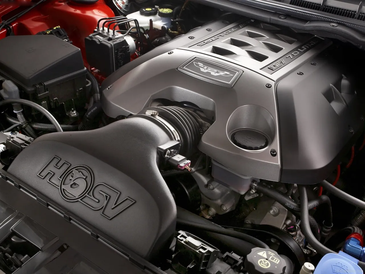 HSV W427 (2009) – motorový prostor