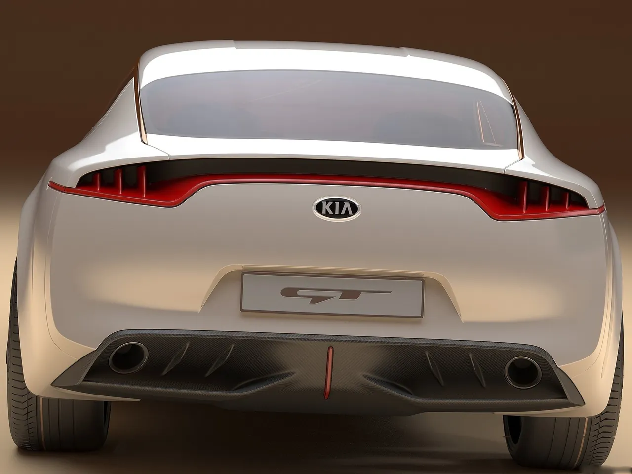 Kia GT Concept (2011) – zezadu