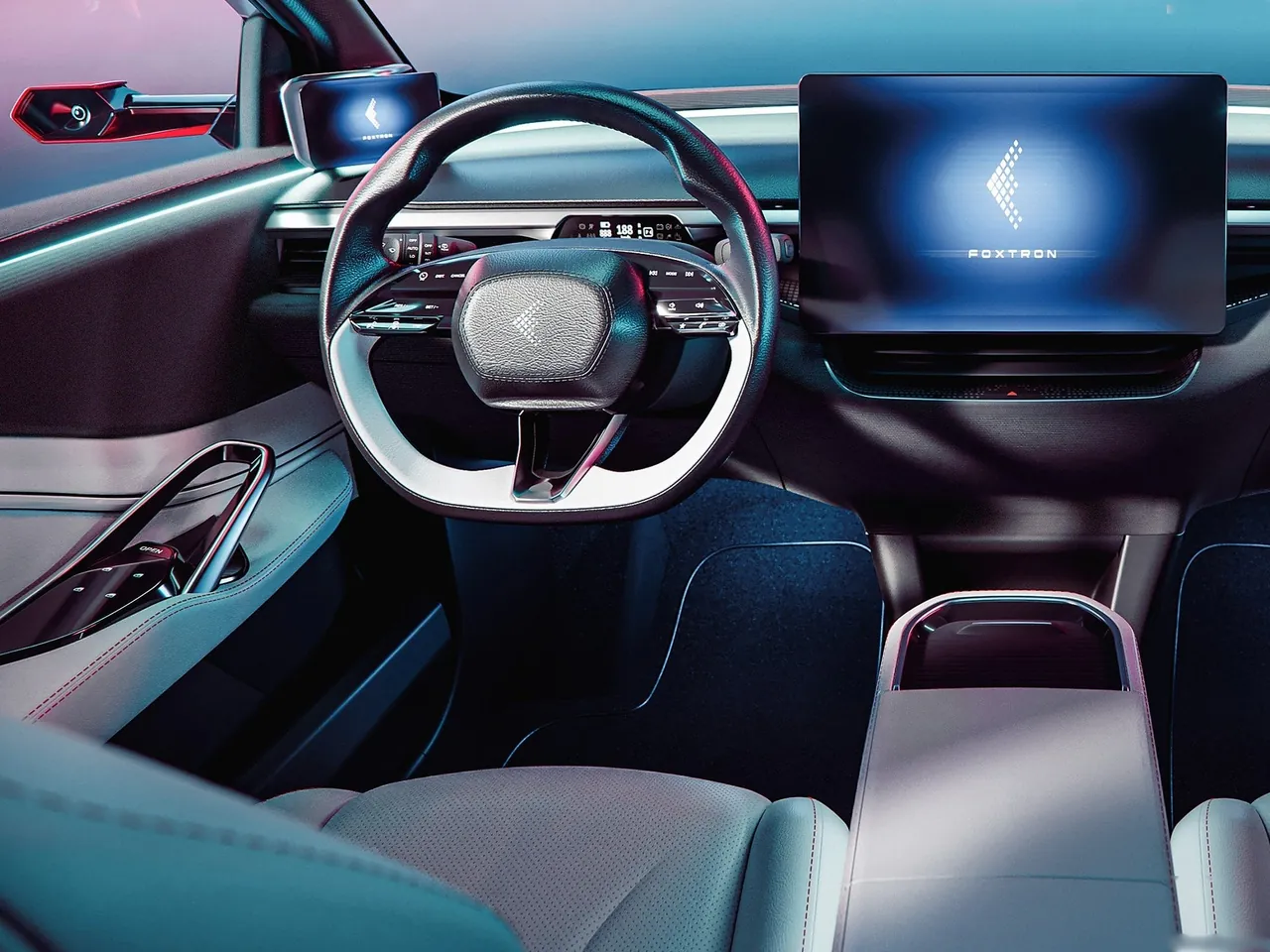 Pininfarina Foxtron Model B Concept (2022) – interiér