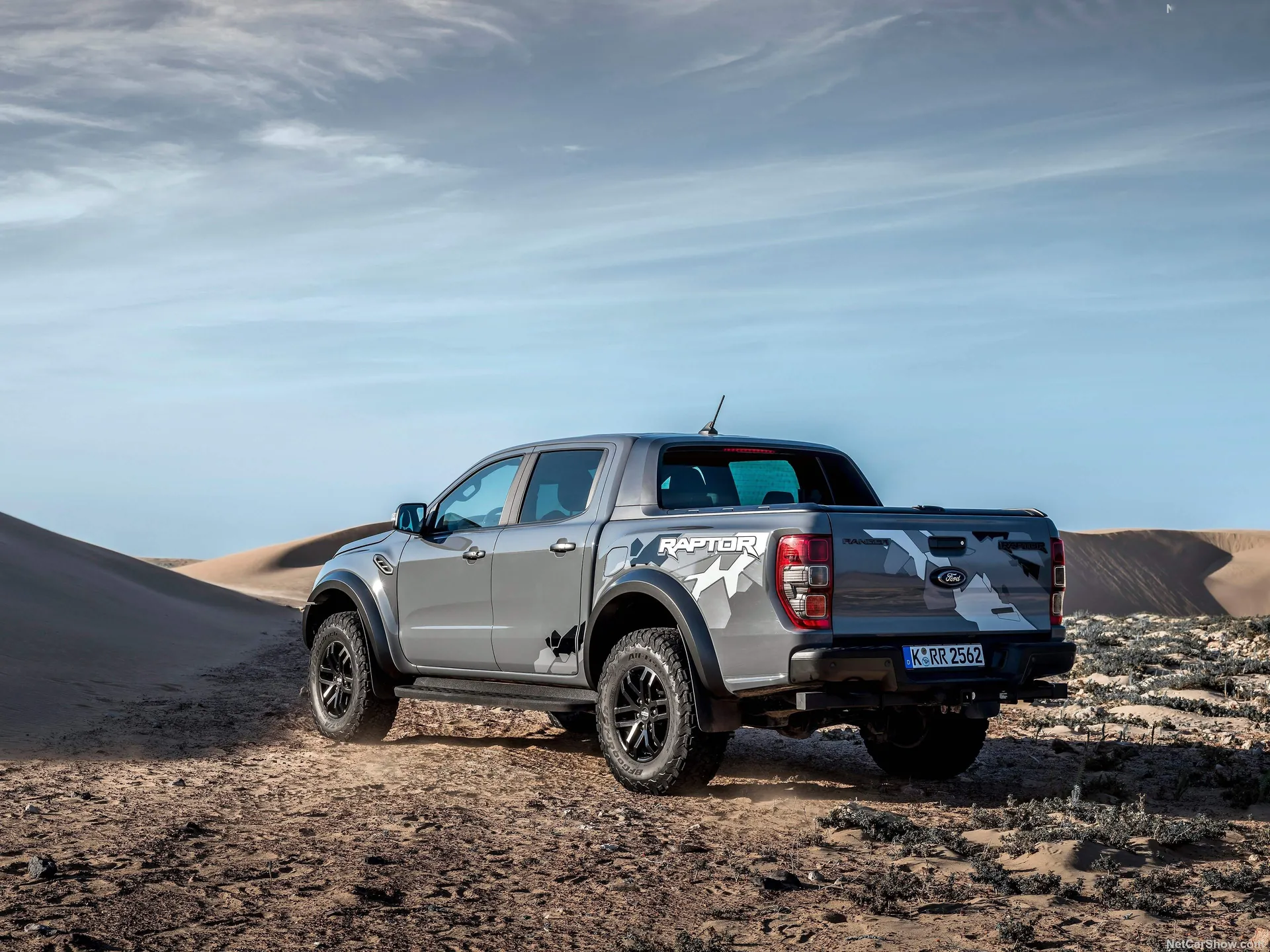 Ford Ranger Raptor (2019) – zadní tříčtvrteční pohled