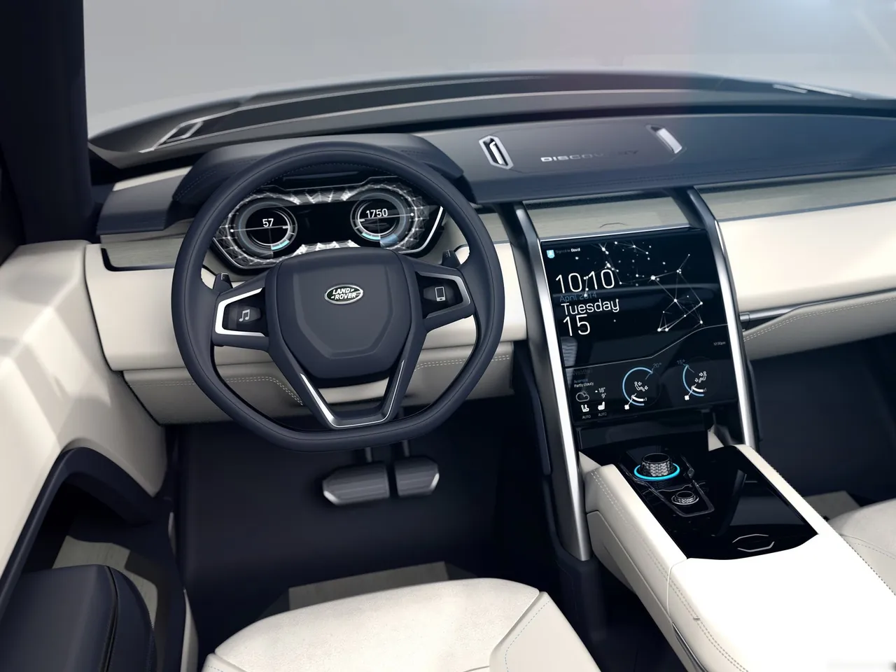 Land Rover Discovery Vision Concept (2014) – interiér