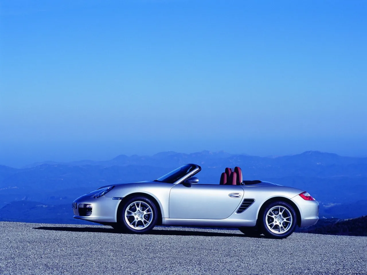 Porsche Boxster (2005) - Side Profile