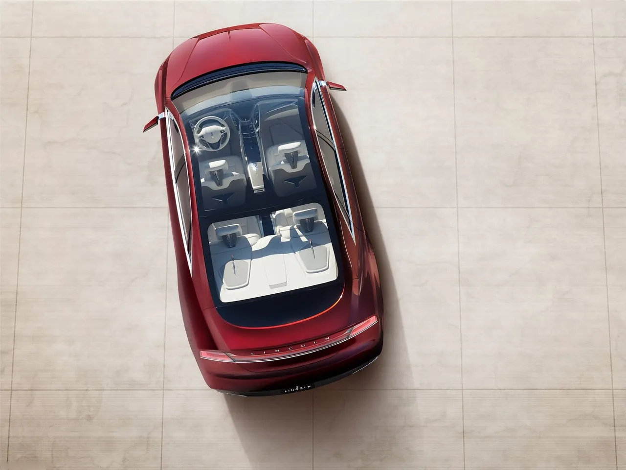 Lincoln MKZ Concept (2012) – pohled shora