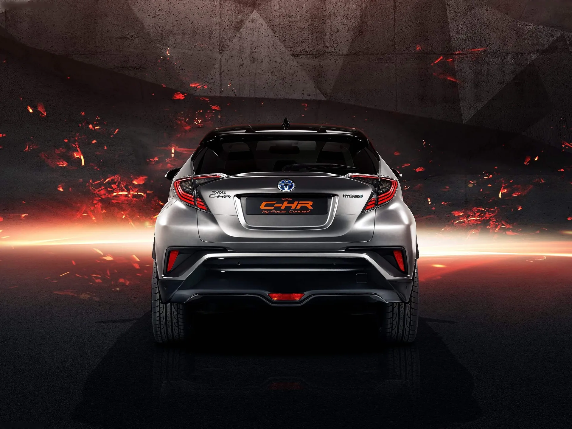 Toyota C-HR Hy-Power Concept (2017) – zezadu