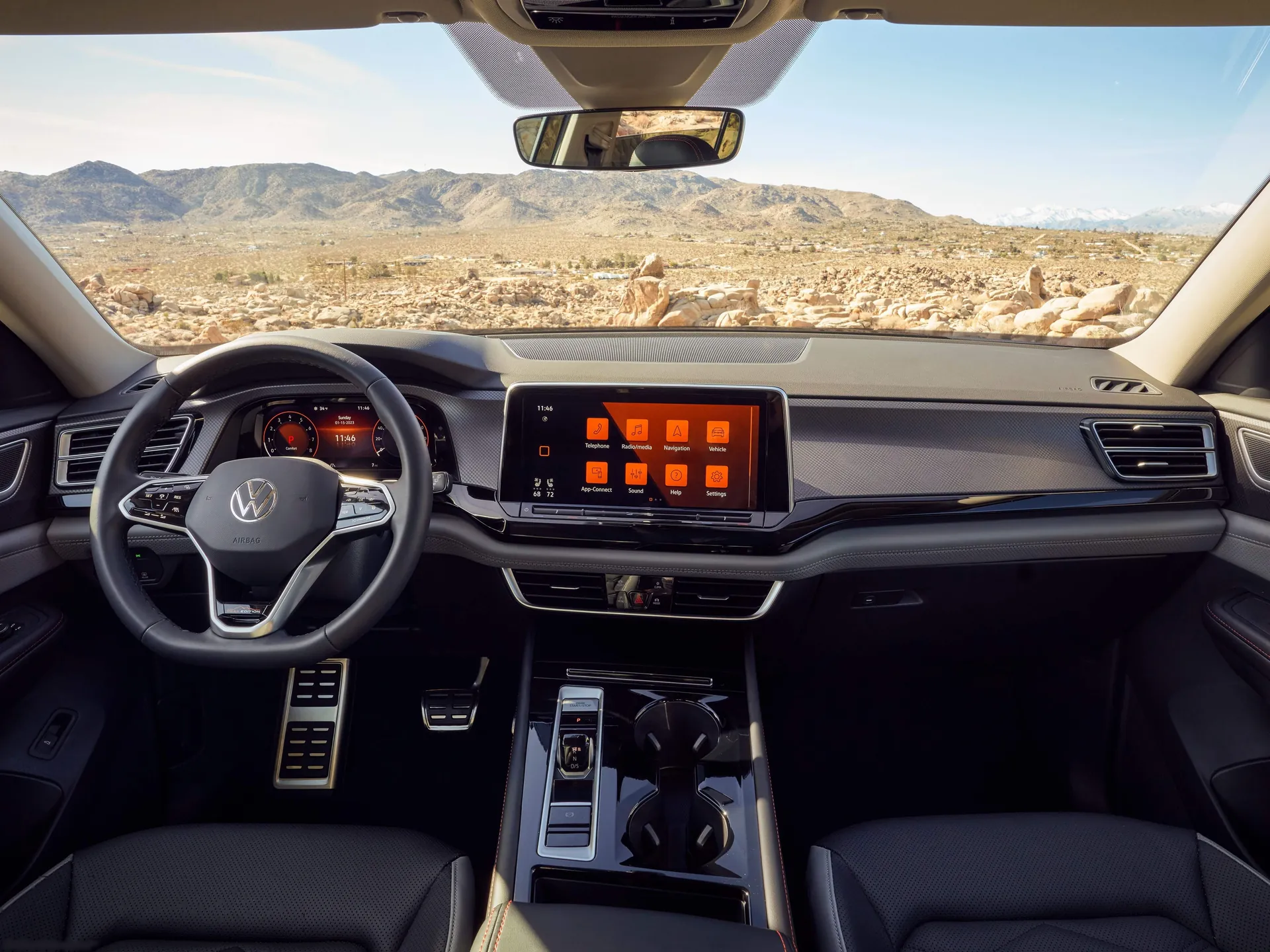 Volkswagen Atlas Peak Edition (2024) – interiér