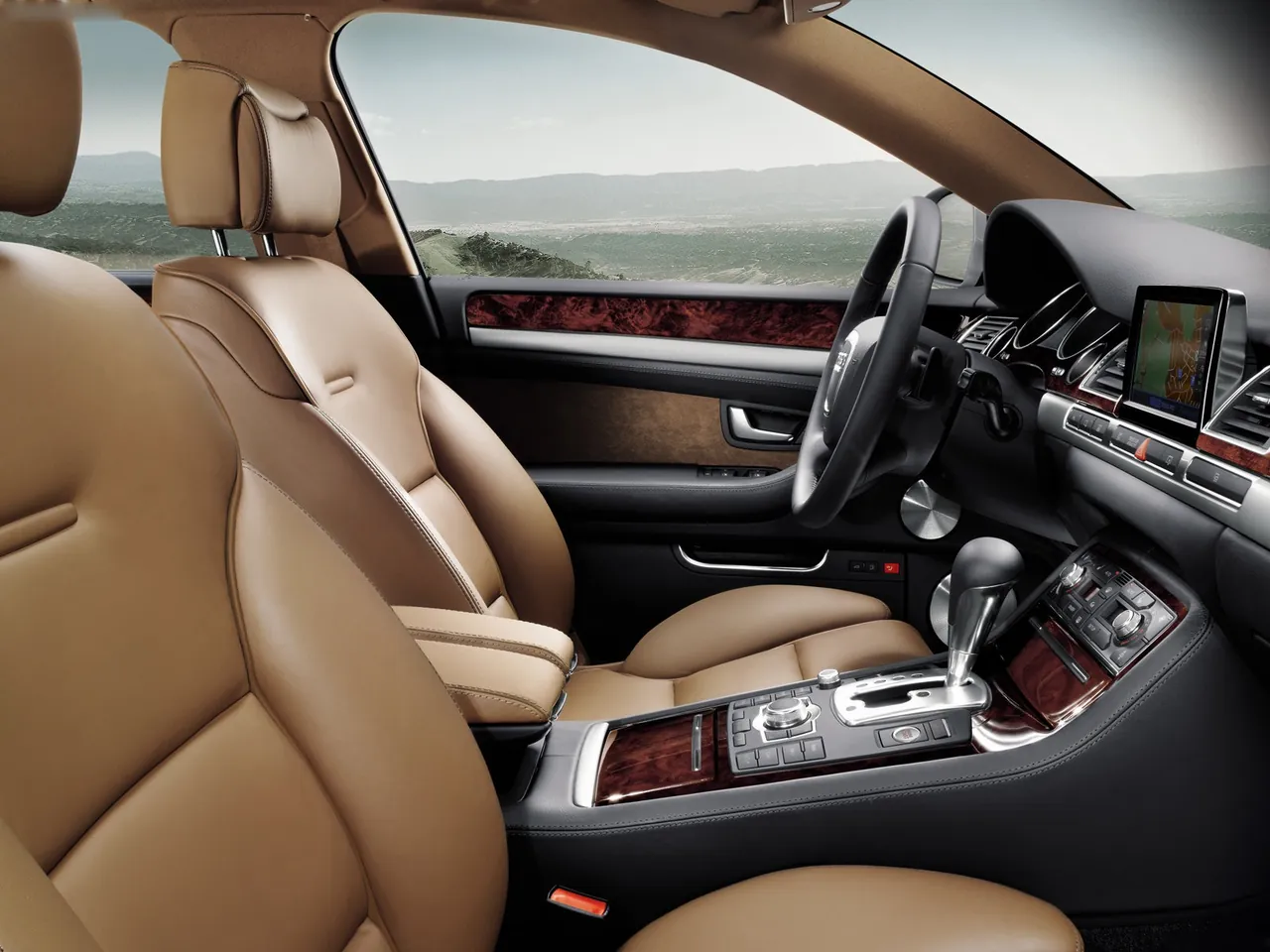 Audi A8 L (2008) – interiér