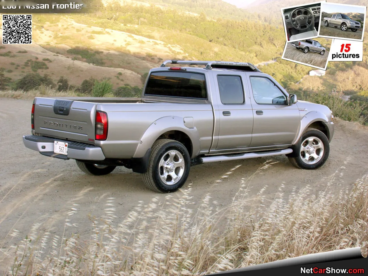 Nissan Frontier (2004) – zadní tříčtvrteční pohled