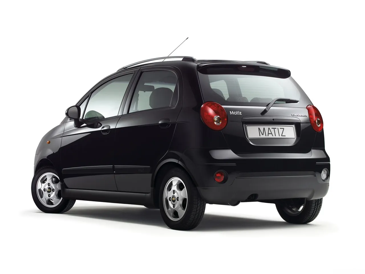 Chevrolet Matiz (2008) – zadní tříčtvrteční pohled