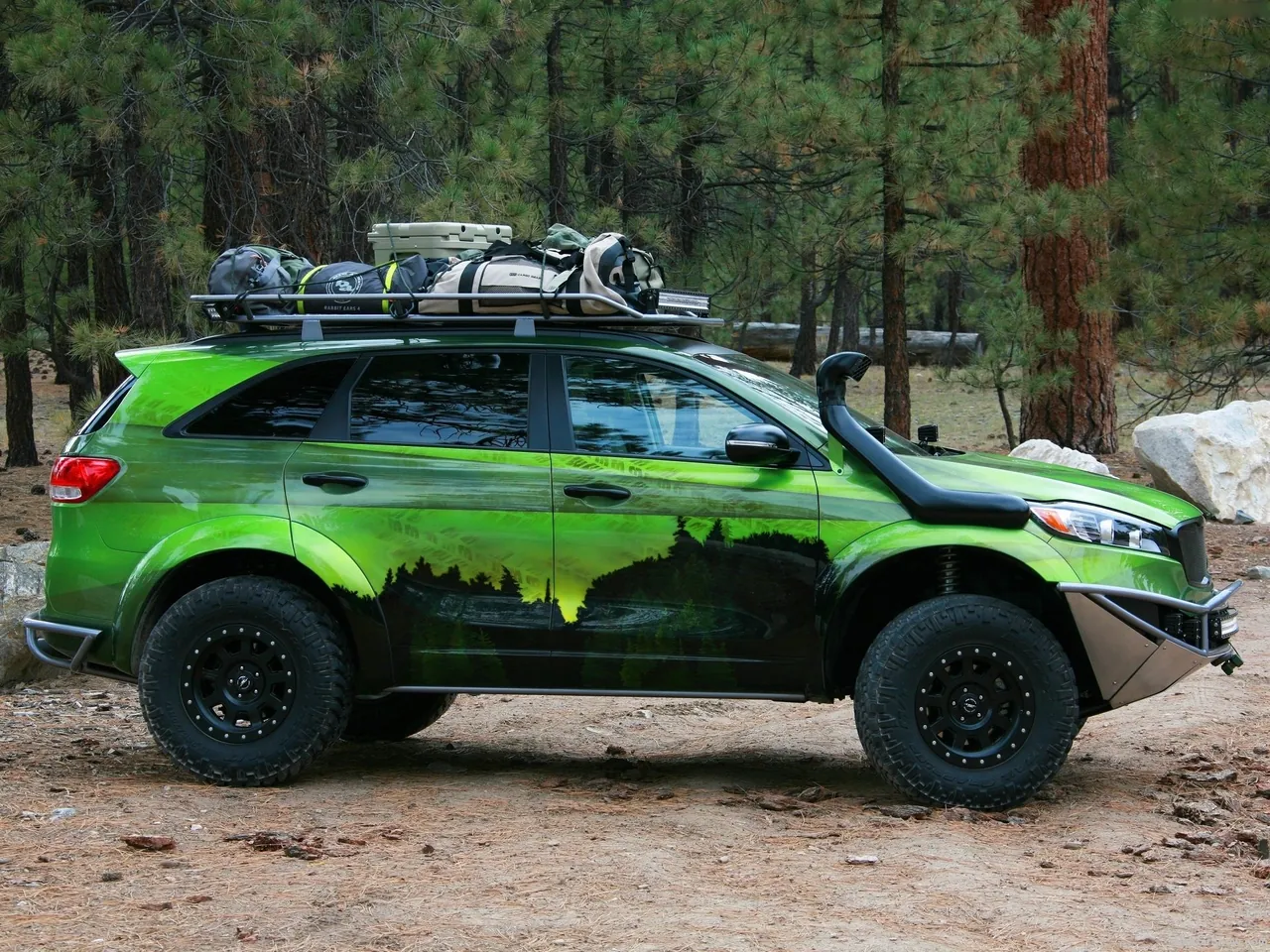 Kia Sorento Pacwest Adventure Concept (2015) - Side Profile