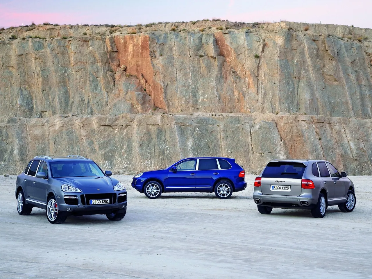 Porsche Cayenne (2008) - Group Shot