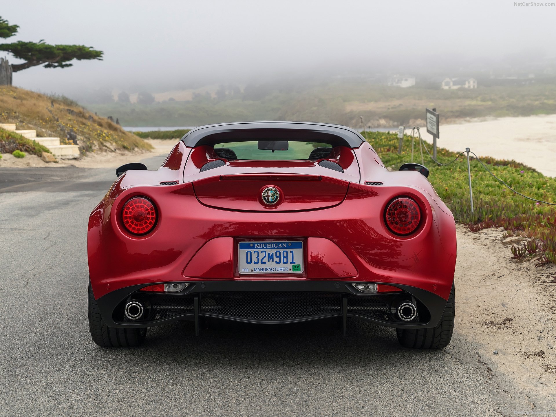 Alfa Romeo 4C Spider (2015) – zezadu