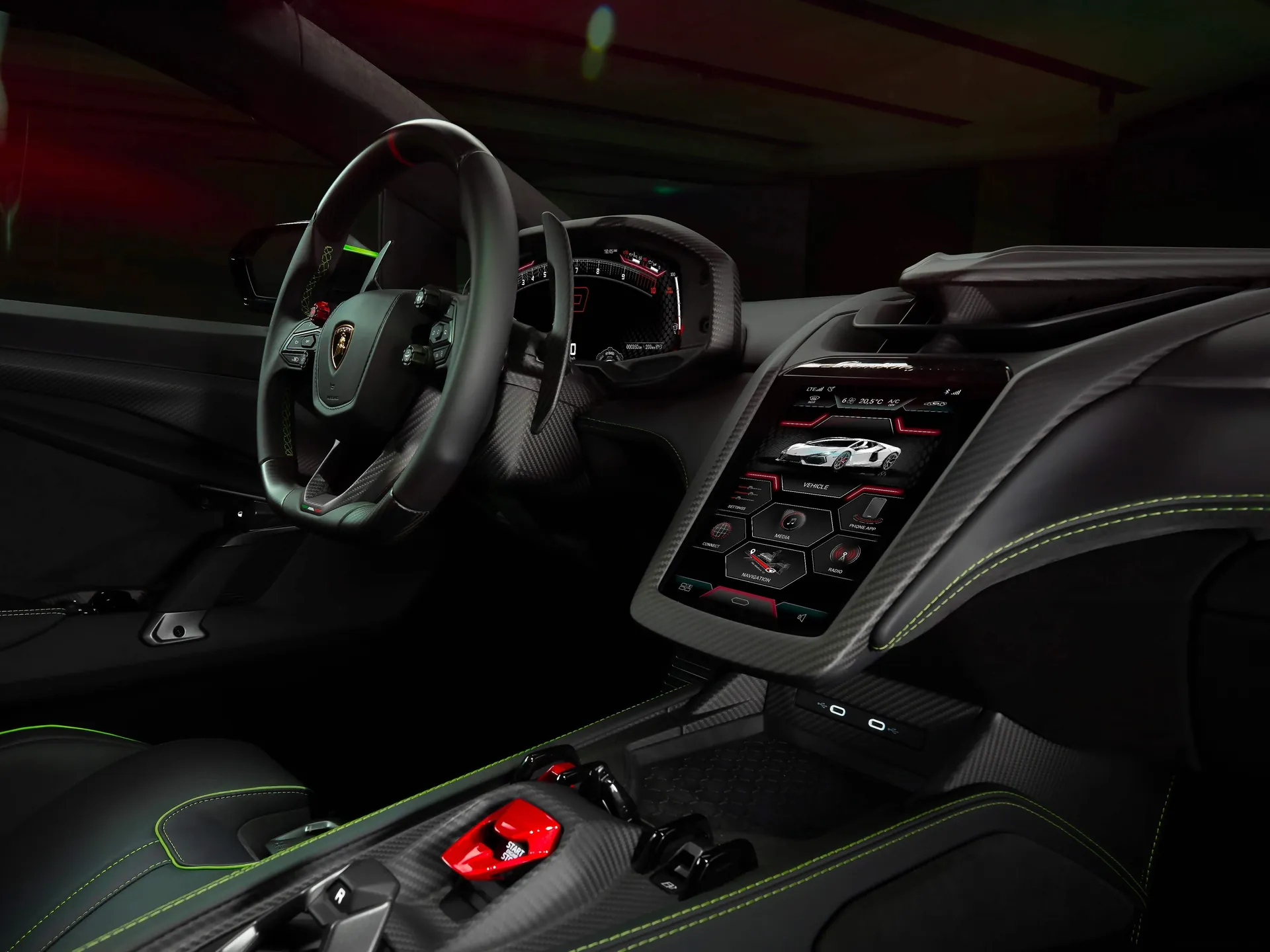 Lamborghini Revuelto Arena Ad Personam (2024) – interiér