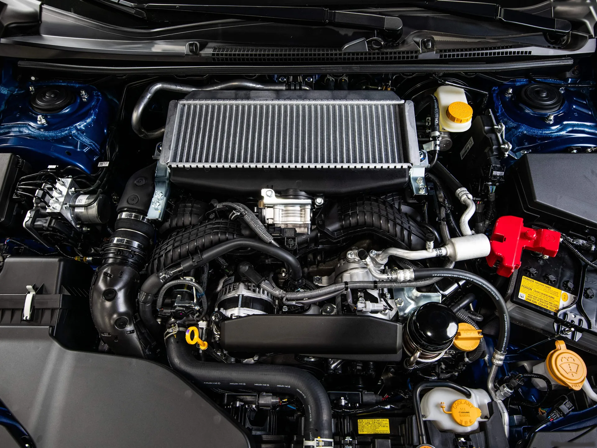 Subaru WRX tS (2025) – motorový prostor