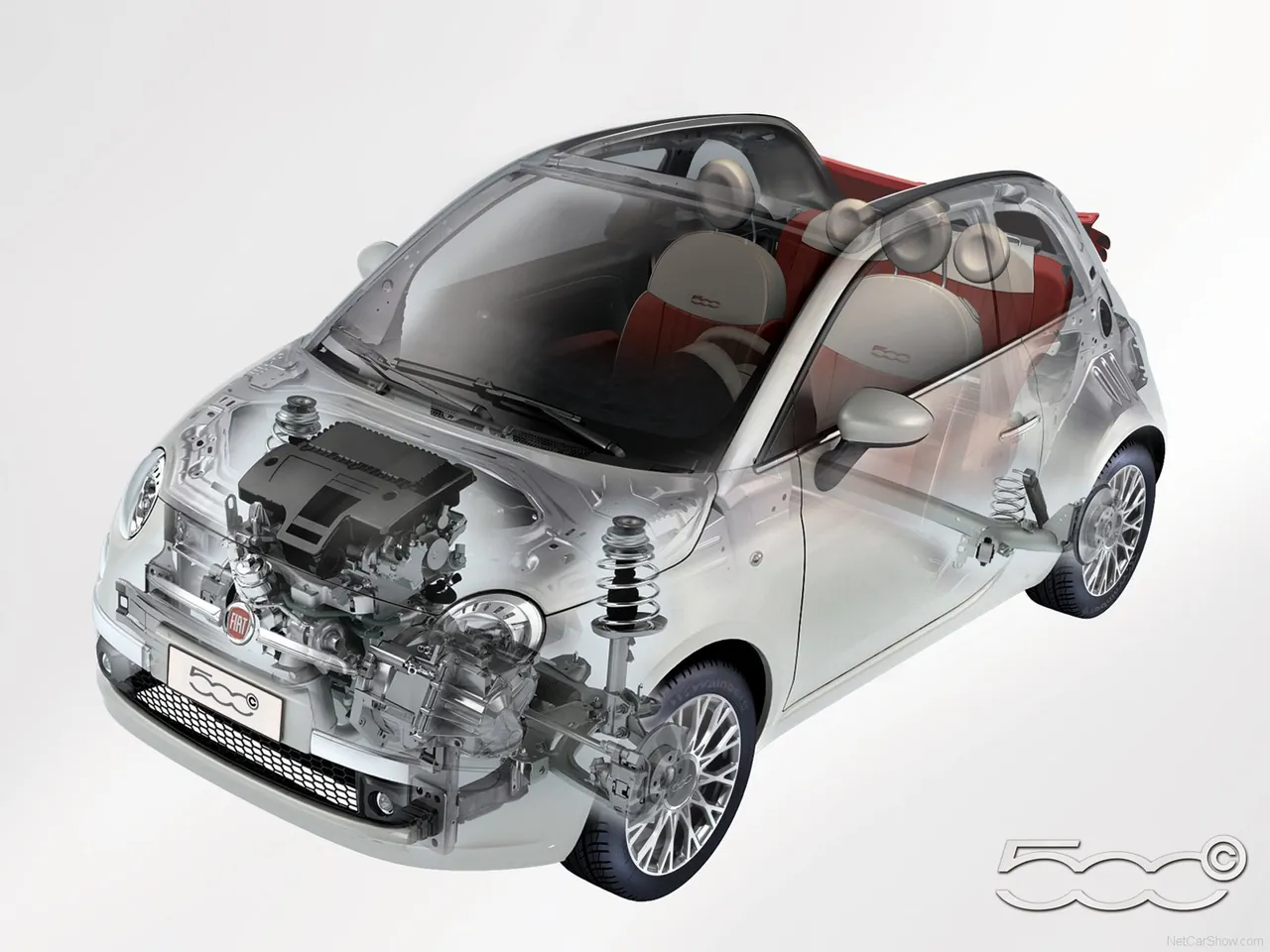 Fiat 500C (2010) – technika
