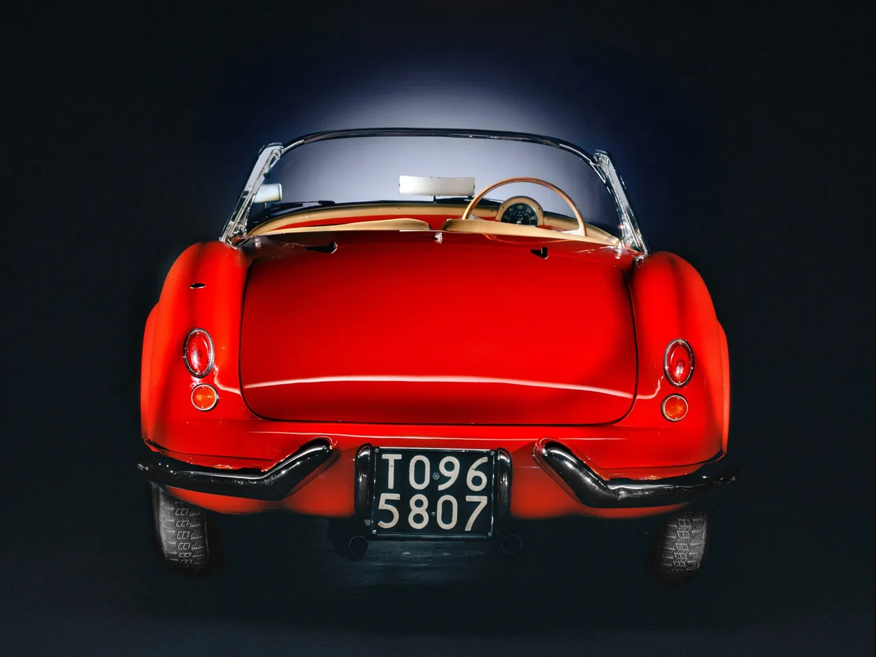 Lancia Aurelia B 24 (1956) – zezadu