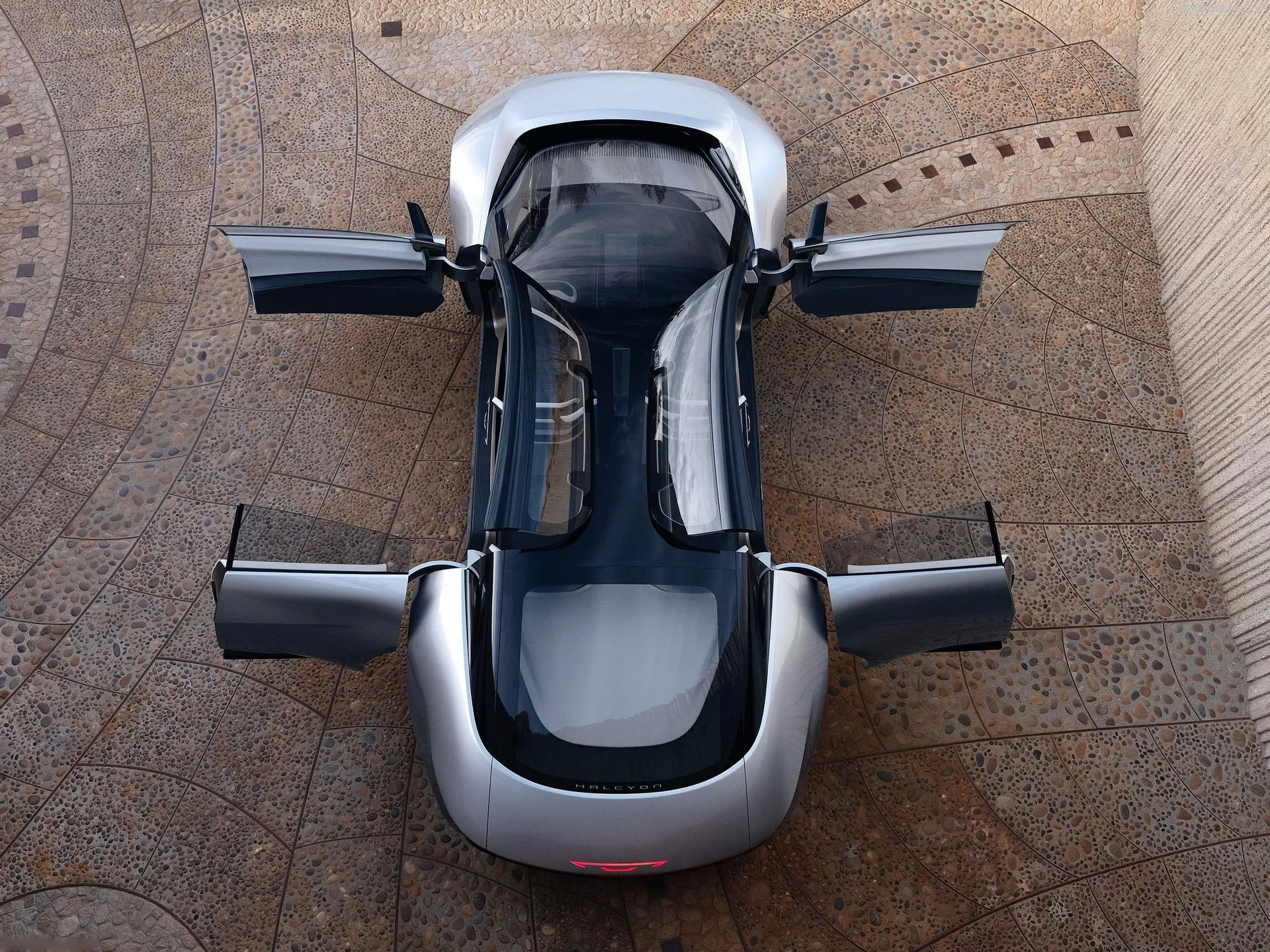 Chrysler Halcyon Concept (2024) – pohled shora