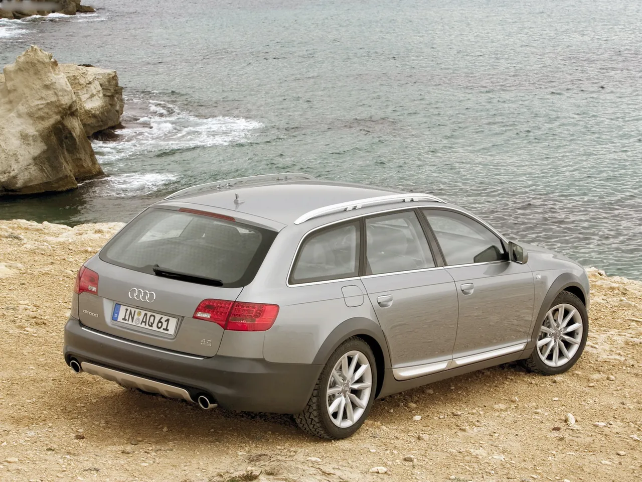 Audi A6 allroad quattro (2006) – zadní tříčtvrteční pohled