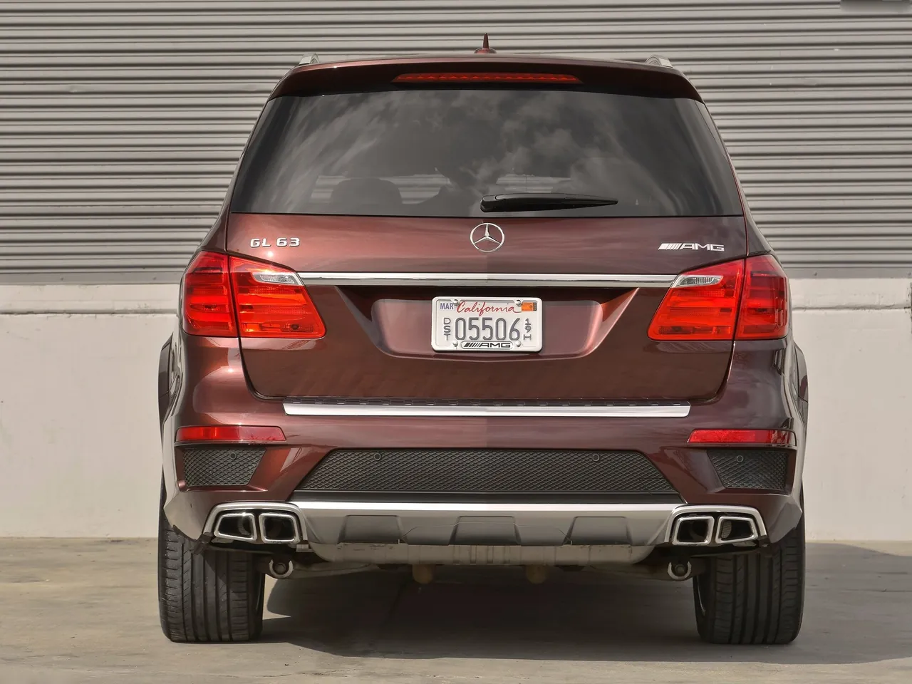 Mercedes-Benz GL63 AMG (2013) – zezadu