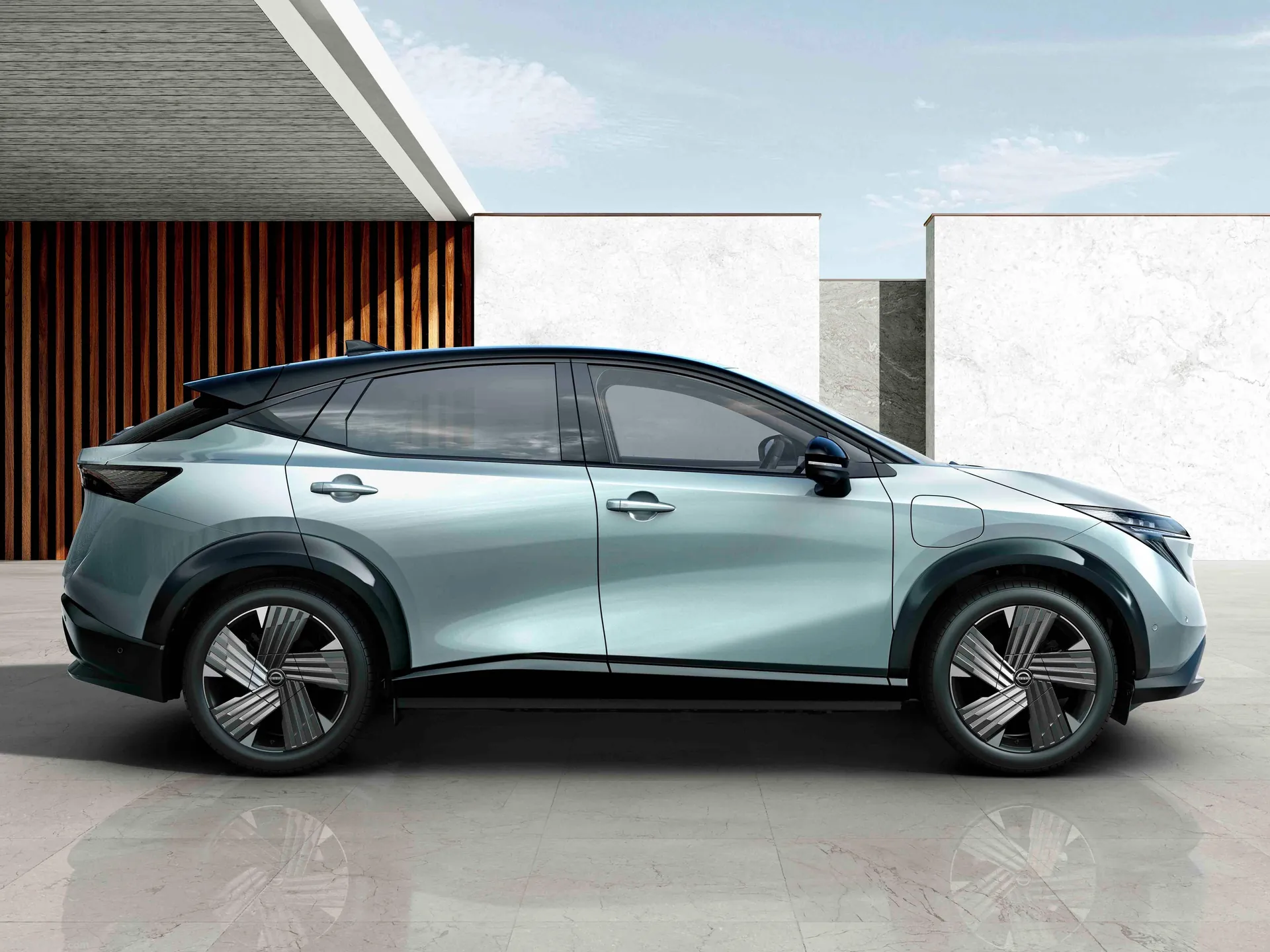Nissan Ariya (2026) – boční profil