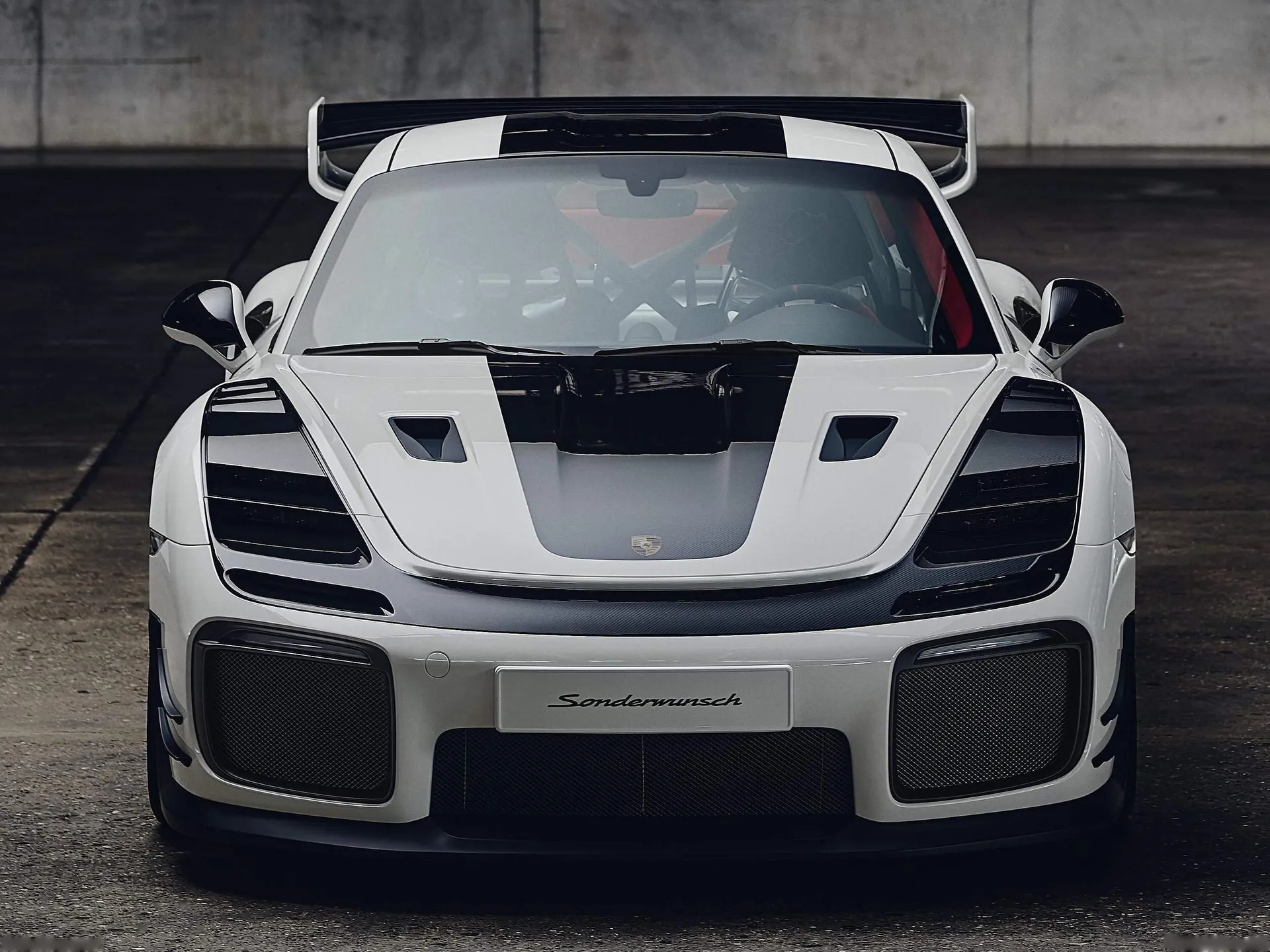 Porsche Flachbau RS (2026) – zepředu