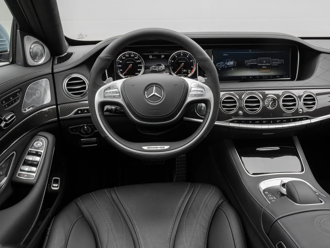 Mercedes-Benz S63 AMG (2014) - Interior