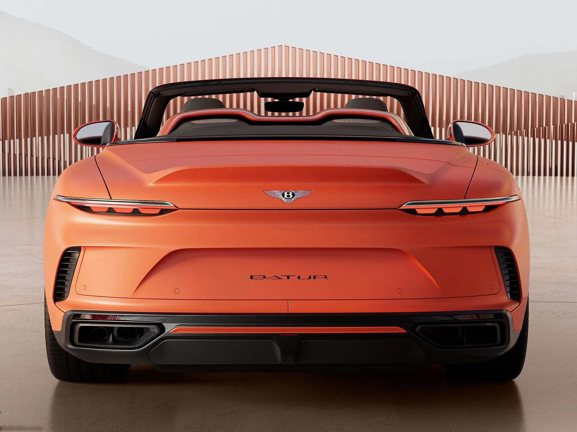 Bentley Batur Convertible (2025) – zezadu