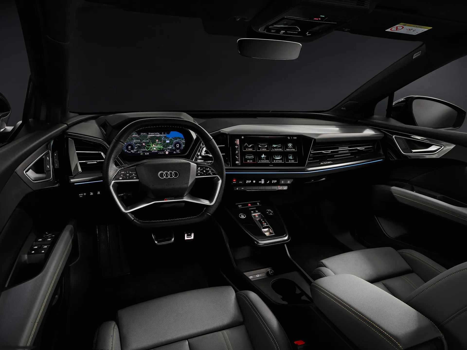 Audi Q4 e-tron (2022) – interiér
