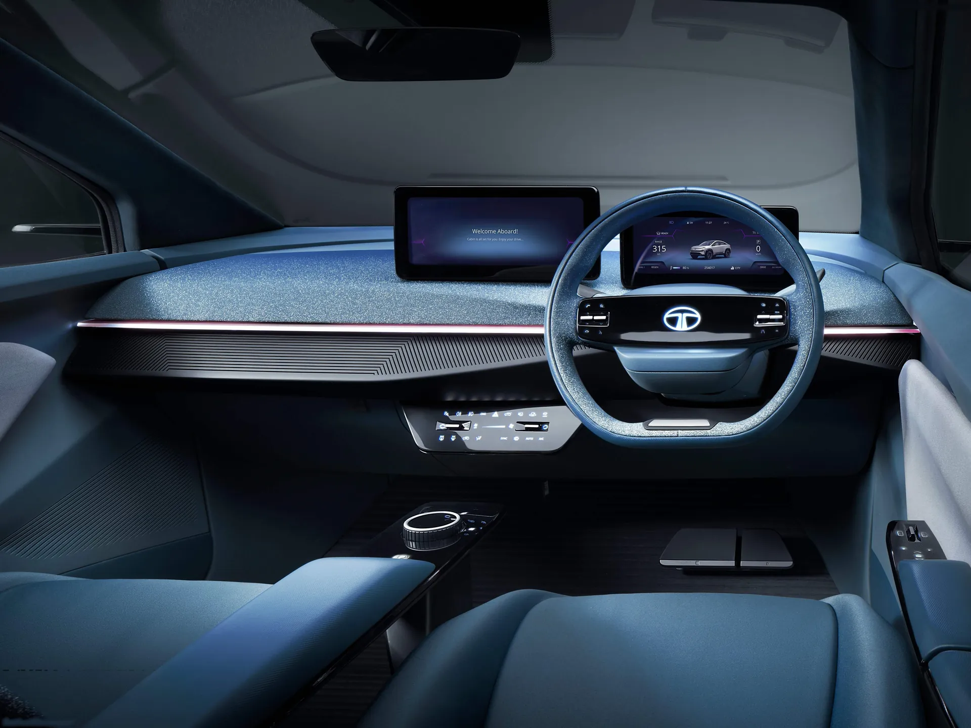 Tata Curvv Concept (2022) – interiér