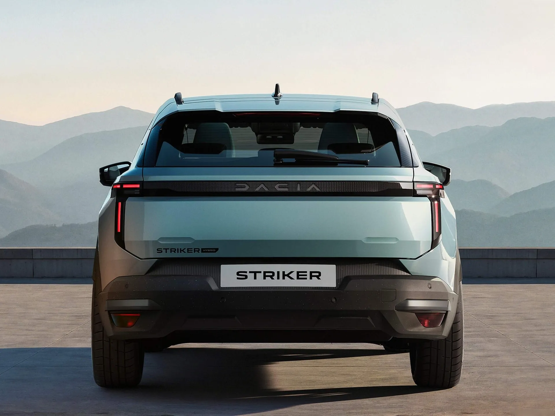 Dacia Striker (2027) – zezadu