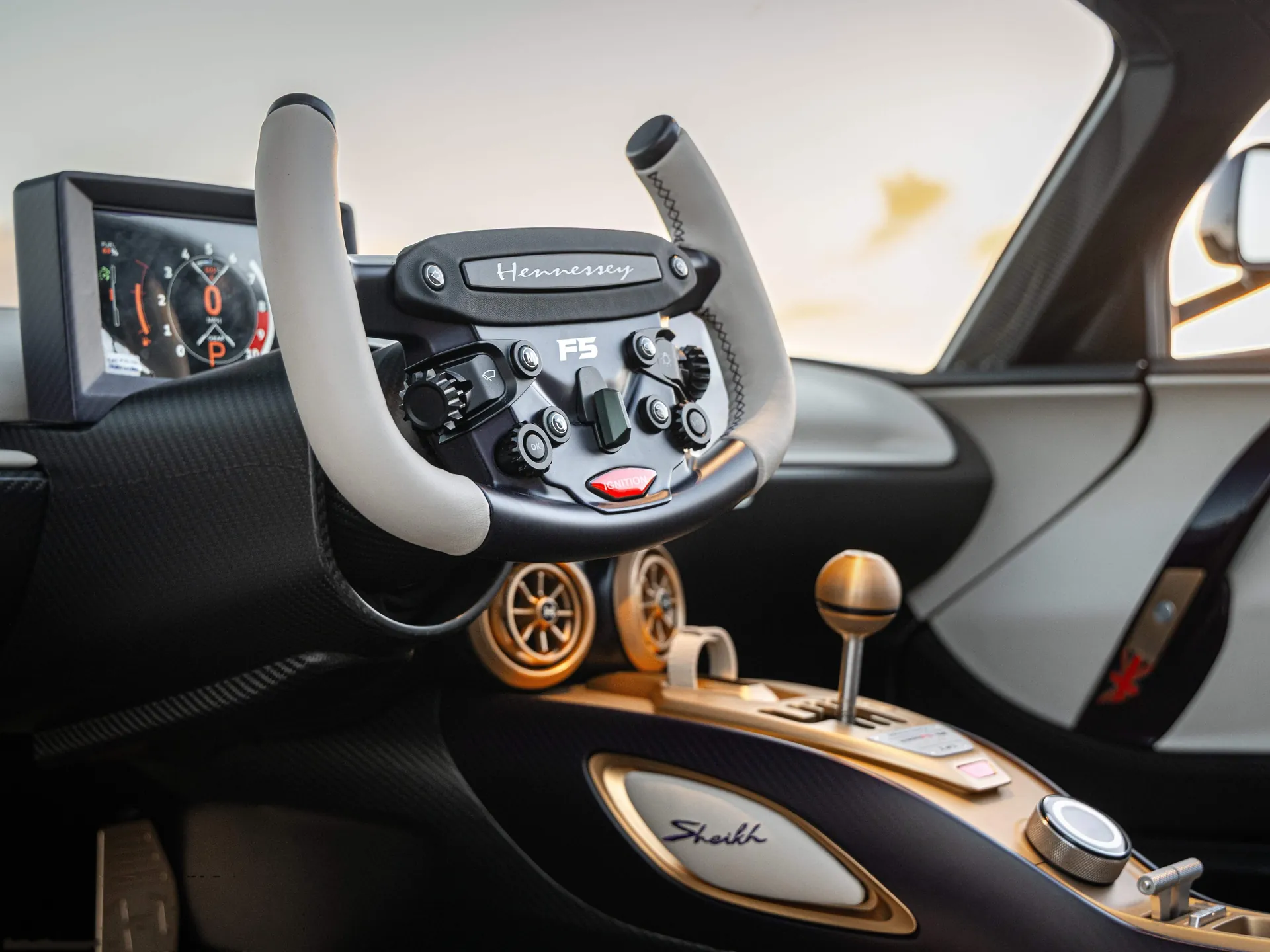 Hennessey Venom F5-M (2027) – interiér