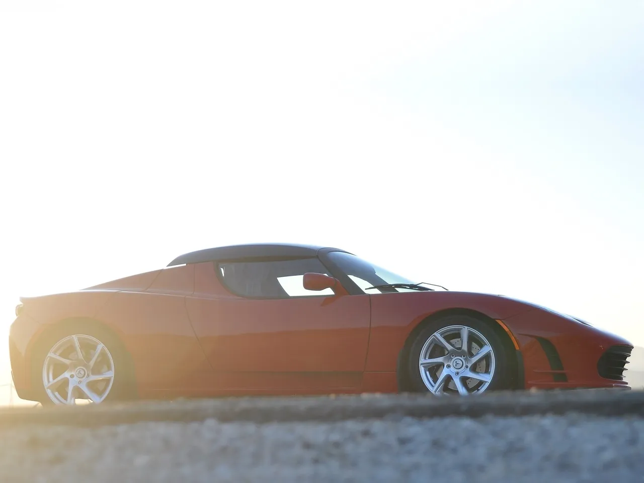 Tesla Roadster 2.5 (2011) – boční profil