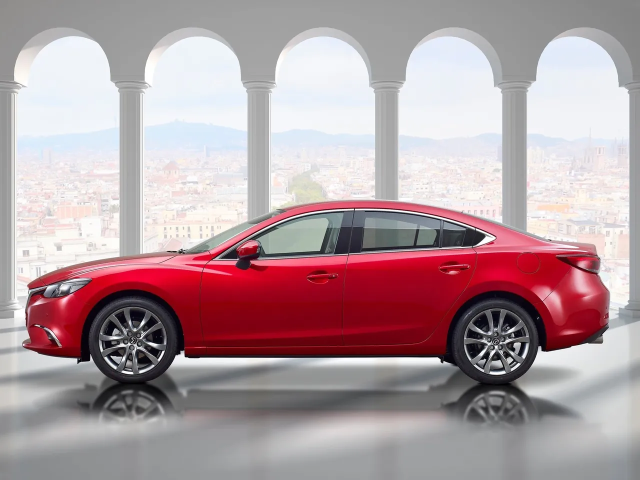 Mazda 6 Sedan (2015) – boční profil