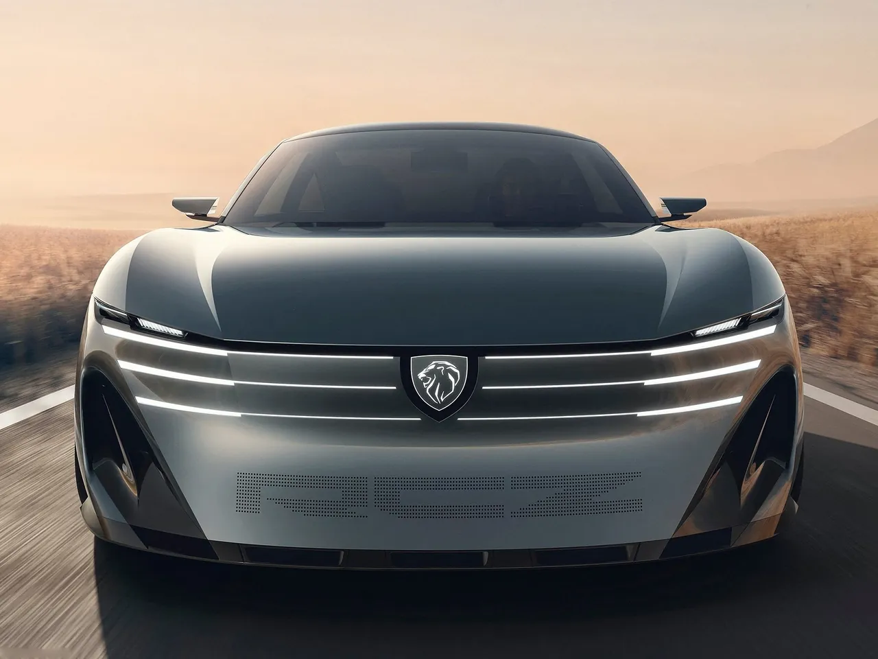 Peugeot RCZ Vision Concept (2026) – zepředu