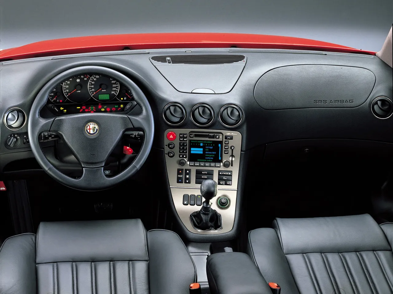Alfa Romeo 166 (1998) – interiér