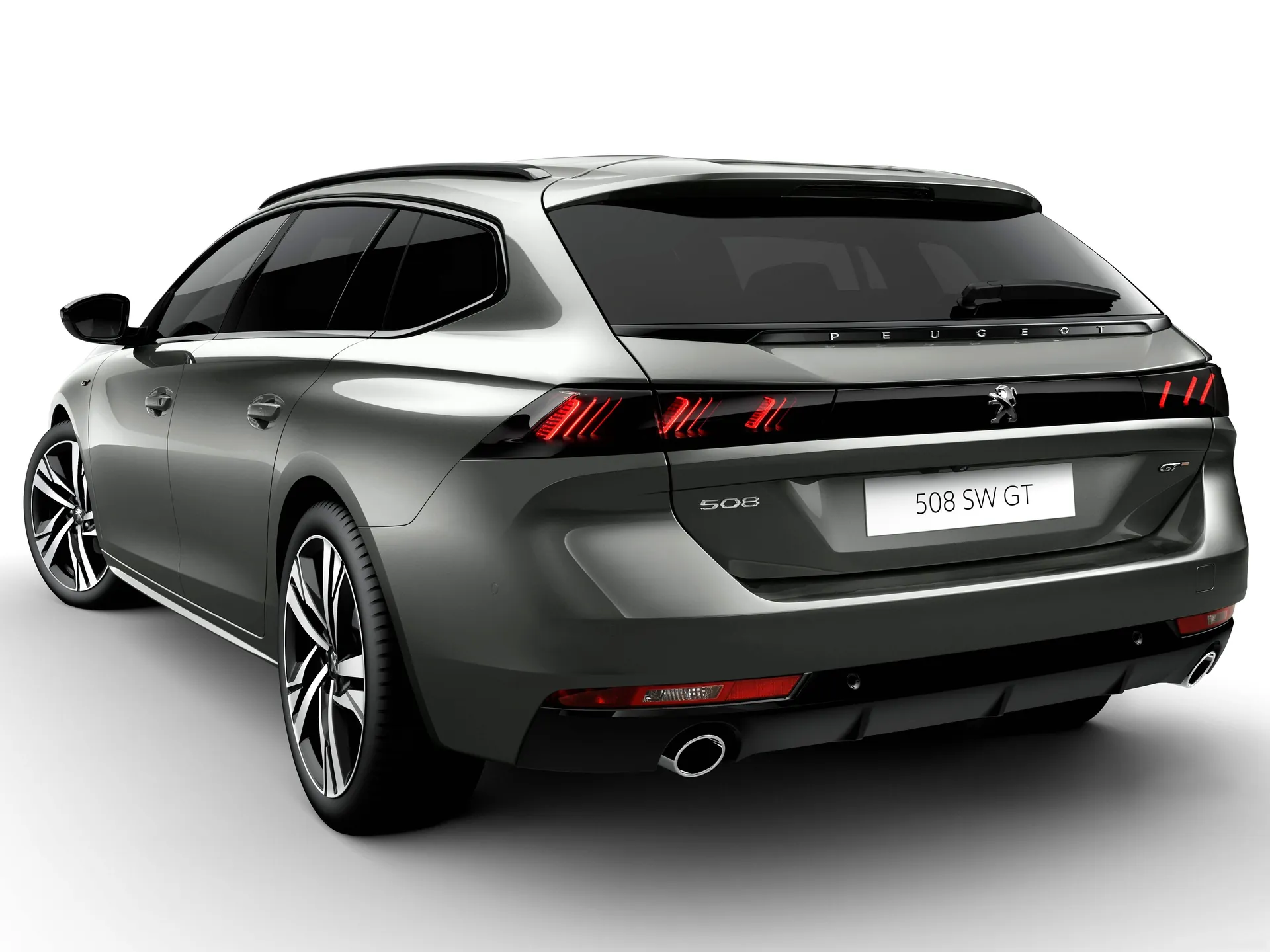 Peugeot 508 SW (2019) – zadní tříčtvrteční pohled